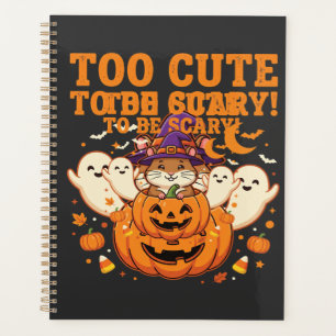 Süßes Halloween Hamster Kürbis Geist Design_1 Planer