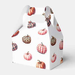 süßes Halloween-/Herbst-Kürbismuster Geschenkschachtel
