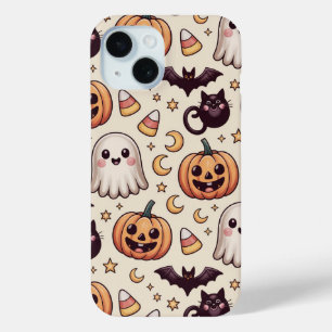 Süßes Halloween-Kürbis-Geister-Muster Kawaii Case-Mate iPhone Hülle