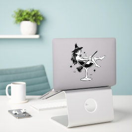 Süßes Halloween-Mädchen-Sticker – Lustiges gruseli Aufkleber