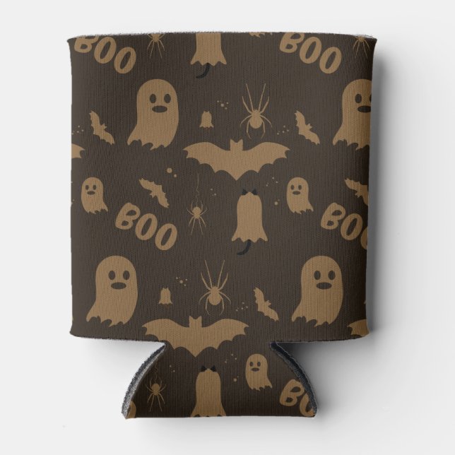 Süßes Halloween-Muster Dosenkühler (Vorderseite)