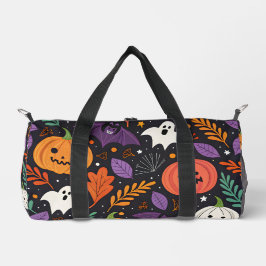 Süßes Halloween-Muster mit magischer Note Duffle Bag