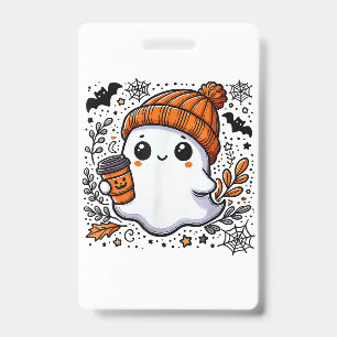 Süßes Halloween-Shirt für Frauen Halloween-Geist-K Ausweis