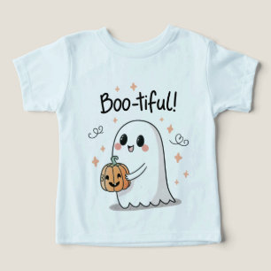 „Süßes Halloween-T-Shirt für Kleinkinder mit Geist