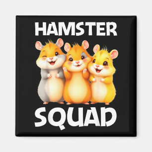 Süßes Hamster-Design für Männer Frauen Kinder Zwer Magnet