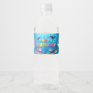Süßes Happy Birthday nautischer Delfin