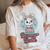 Süßes Häschen-Babe Kawaii-Kaninchen-Rosa-Kleid Gra