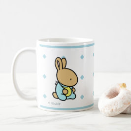 Süßes Häschen, klassische Tasse mit Diamantmuster