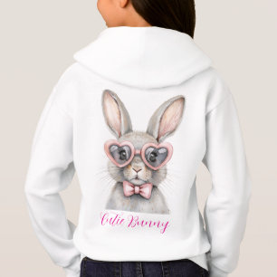 Süßes Häschen-Mädchen-T-Shirt Kawaii-Kaninchen-G Hoodie