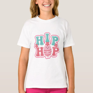 Süßes Hasen-Ostereier-Suche Hip Hop Frohe Ostern T-Shirt