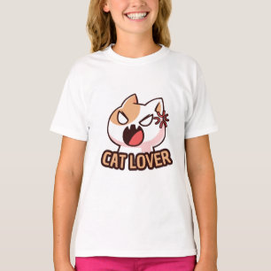 Süßes Haustier-Katze-Design T-Shirt