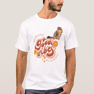 Süßes Haustier-Katze-Design-T-Shirt T-Shirt