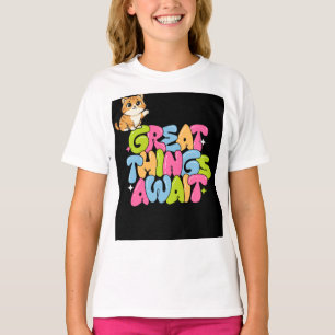 Süßes Haustier Katzenliebhaber Design T-Shirt