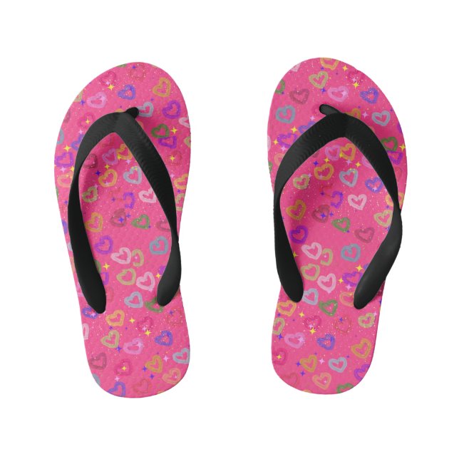 süßes Herz Kinderbadesandalen (Fußbett)