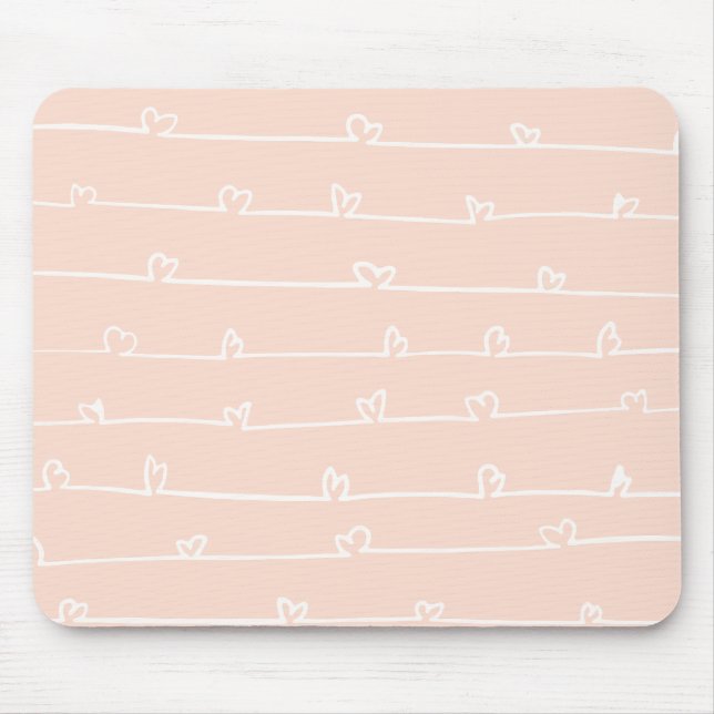 Süßes Herz Mousepad (Vorne)