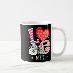 Süßes Herz Stethoskop Emt Leben Krankenpfleger Lie Kaffeetasse
