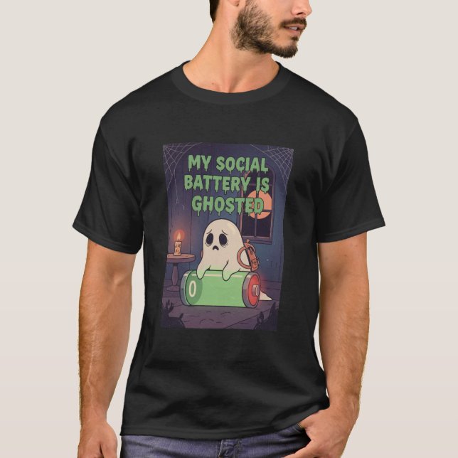 Süßes "Hi Boo!" T-Shirt (Vorderseite)