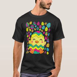 Süßes Hühner-Oster-Farbige Eier für das Huhn T-Shirt