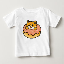 Süßes Hund Donut T-Shirt – Kawaii Welpen Geschenk