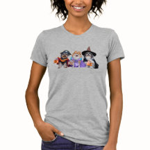 Süßes Hund Halloween T-Shirt