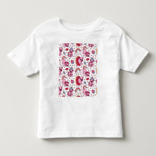 Süßes Hundemuster für Hundeliebhaber Kleinkind T-shirt
