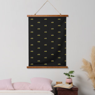 Süßes Ich liebe Hühner Design Lustiges Hühnerliebh Wandteppich Mit Holzrahmen
