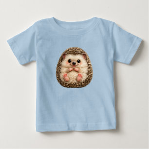 Süßes Igel-Baby-Feines-Jersey-T-Shirt-Geschenk für Baby T-shirt