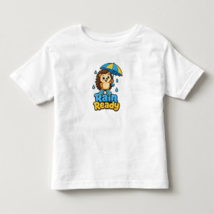 Süßes Igel-Regenfertig-T-Shirt für Kleinkinder Kleinkind T-shirt