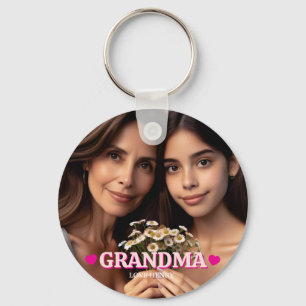 Süßes individuelles Fotogeschenk Oma Opa Geschenk Schlüsselanhänger
