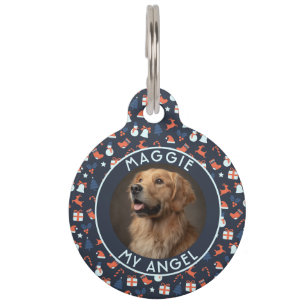 Süßes individuelles Hundegeschenk Weihnachten Haustiermarke