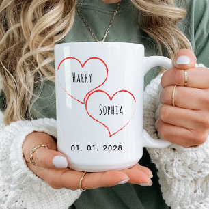 Süßes individuelles Mug-Geschenk für Paare und Fre Kaffeetasse