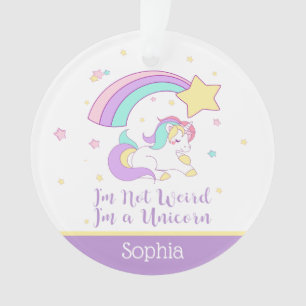 Süßes individuelles personalisiertes magisches Reg Ornament