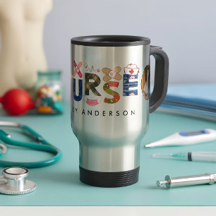 Süßes individuelles Weihnachtsgeschenk für Kranken Reisebecher