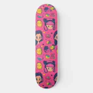 Süßes japanisches Anime-Muster-Skateboard Skateboard