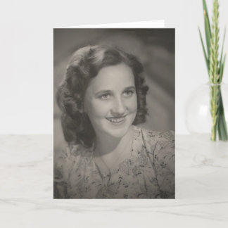 Süßes jugendlich karte