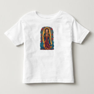 Süßes Jungfrau-von-Guadalupe-T-Shirt für Kleinkind T-shirt