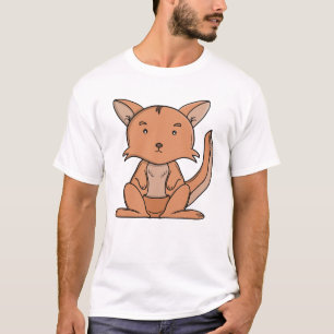 Süßes Känguru adorables Kawaii australisches Tier T-Shirt