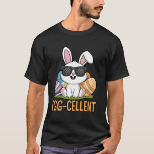 Süßes Kaninchen Ostern Christliche Familie Fröhlic T-Shirt