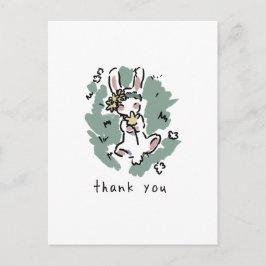 Süßes Kaninchen✨️ Postkarte