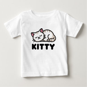 Süßes Kätzchen Baby T-shirt