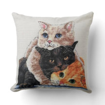 Süßes Kätzchen Cross-Stitch-Muster