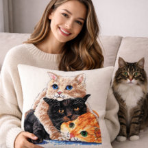 Süßes Kätzchen Cross-Stitch-Muster