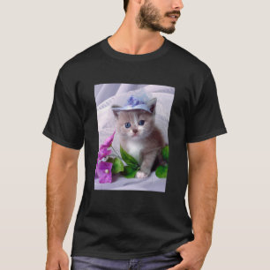 Süßes Kätzchen Katze 1 T-Shirt