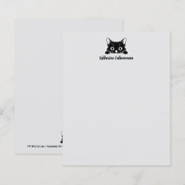 Süßes Kätzchen Minimalistisches Design - KATZE 1