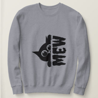 Süßes Katzen-Design-Sweatshirt Sweatshirt