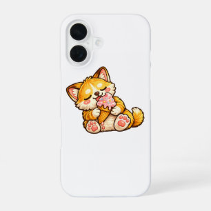 Süßes Katzen-Eis iPhone 16 Hülle