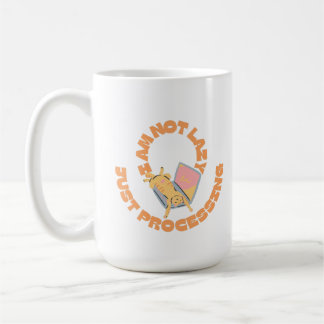 Süßes Katzen Humor Design Kaffeetasse