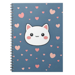 Süßes Katzen Notizbuch Notizblock