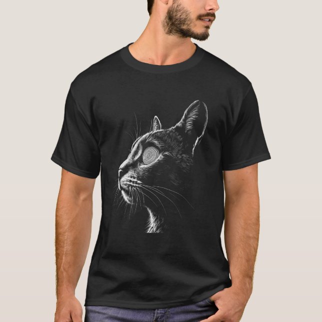 Süßes Katzengesicht Kitty Tee Lustige Katzen Katze (Vorderseite)
