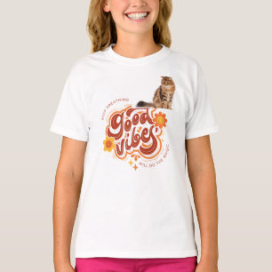 Süßes Katzenliebhaber-Design-T-Shirt T-Shirt